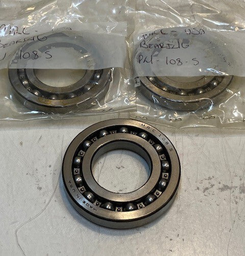 3 Quantity of MRC 108S Single Row Ball Bearings 80x40x11mm (3 Quantity)
