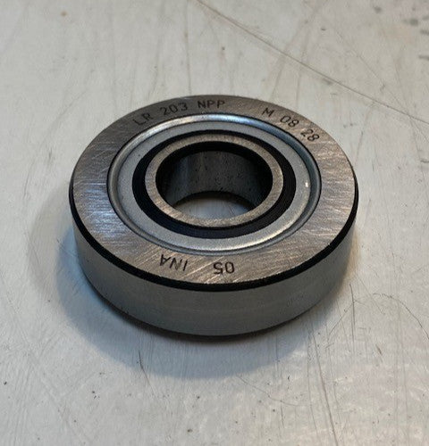 INA LR-203-NPP Yoke Type Track Roller Ball Bearing 17mm Bore 47mm OD 12mm Thick