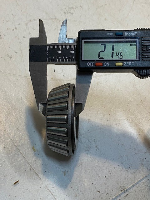 3 Quantity of Peer M86649 Tapered Roller Bearings 57mm OD 30mm Bore (3 Quantity)