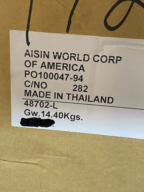 2 Quantity of Aisin T-NKK 100047-94 | 22.08.24 | 24-Teeth 9-3/8" Dia. (2 Qty)