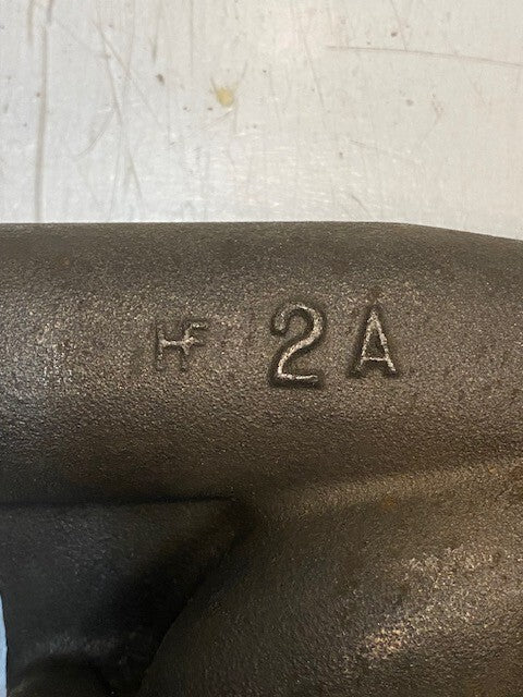 Exhaust Manifold for Cummins | HF 2A | 15" Long 6-1/4" Wide 45mm Bore 16mm Holes