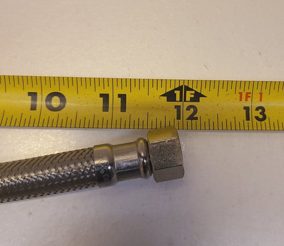 14 Qty of Mainline 3/8" x 3/8" Dishwasher Connectors 12" MLB112DWF (14 Qty)