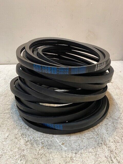 10 Quantity of D&D PowerDrive B90/5L930 330 Rubber V Belts (10 Quantity)