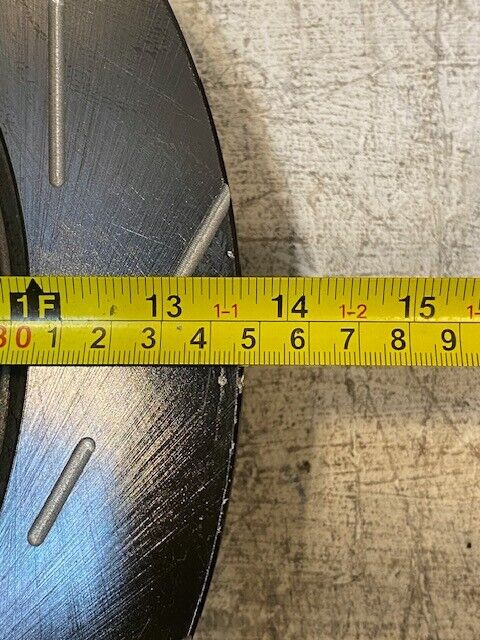 EBC Precision Slotted Brake Rotor 6-Lug x 135mm Bolt Pattern 90mm Bore 16mm Lug