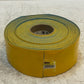 Mighty Line Yellow Safety Floor Tape 4" Thick on 3" Wheel with 10" Diameter