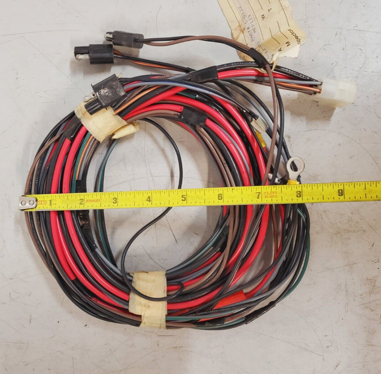 Wiring Harness Summit Part S-0122 | MEP113 | 10AWG | 600V J1128 & 1378 INSP 458