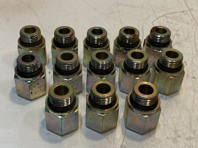 13 Quantity of PCC Reducer P Fittings 12mm Bore 22mm Male End 29mm OD (13 Qty)