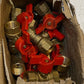 15 Quantity of Jomar Gas Ball Valves FIG-T205R 1/2" Red T-Handle (15 Quantity)