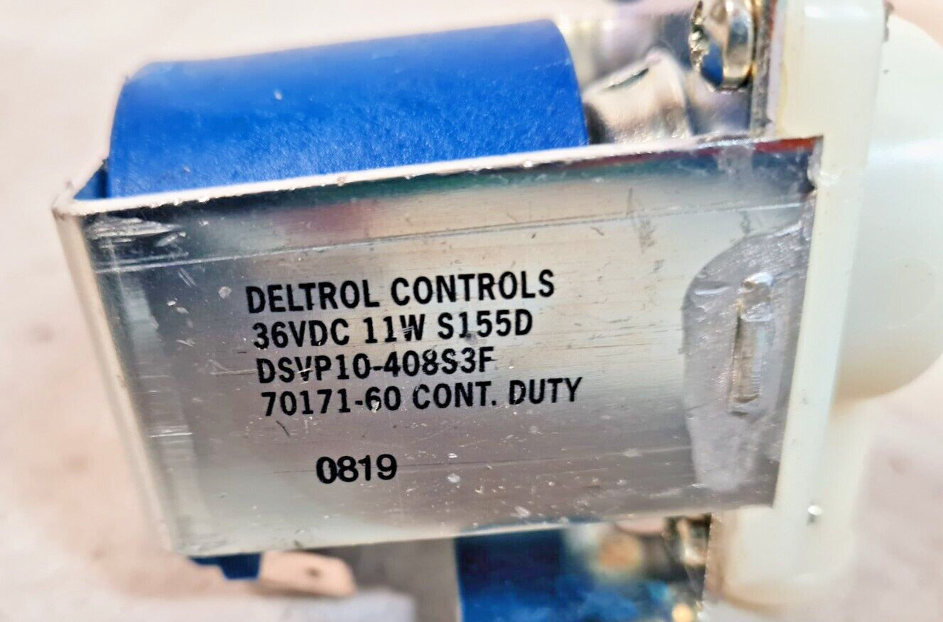 Deltrol Controls 2-Way Dispense Valve Pump DSVP10-408S3F | 48703A | 36VDC 11W