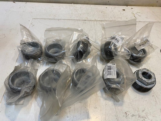 10 Quantity of Mueller 1-1/2" x 1/2" Hex Bushing 511-973HC (10 Quantity)