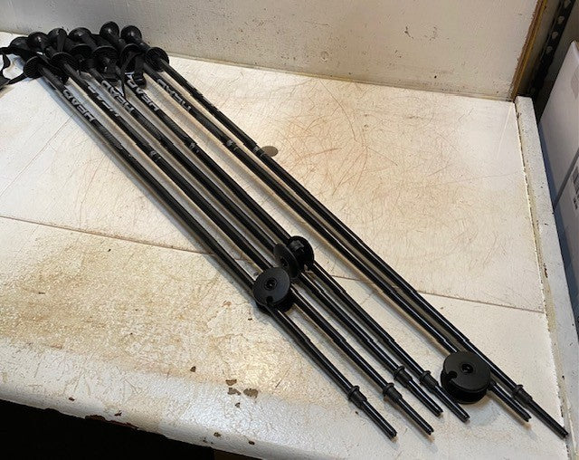 3 Pairs of Head Downhill Ski Poles ART 014/Head Alloy 5086-F42 | 120cm / 48"