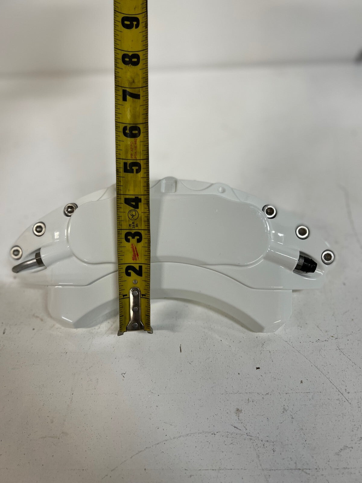 Pair of White Caliber Covers 3TSL | 6X | S-6-F