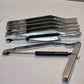 6 Quantity of Deck Box Hinges 11-1/2" Long 5.8mm Mounting Holes (6 Quantity)