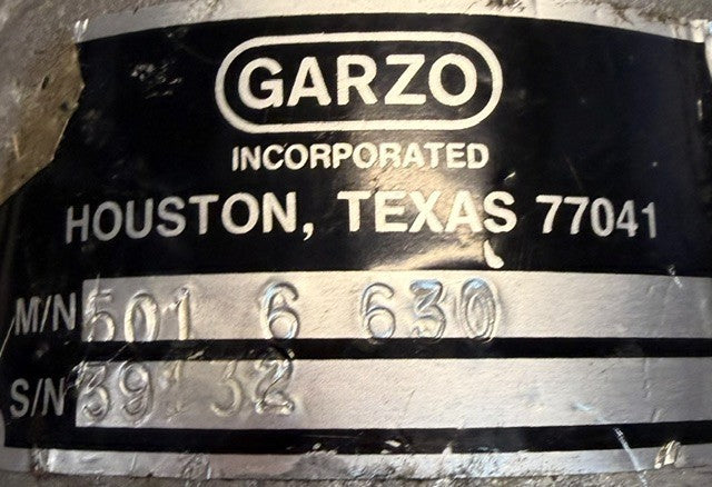 GARZO 501-6-630 Linear Diaphragm Operator Pneumatic Actuator Industrial System