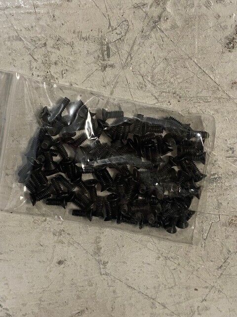 6 Packs of 100 4/40x5/16 | 31-FBM-4C-31 | 18-8 Phil Flat Black Oxide -600PCS