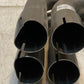 4-Pipe Exhaust Header Muffler CSP808 | 34872 | 18-1/2" Long 38mm Bore 45mm End