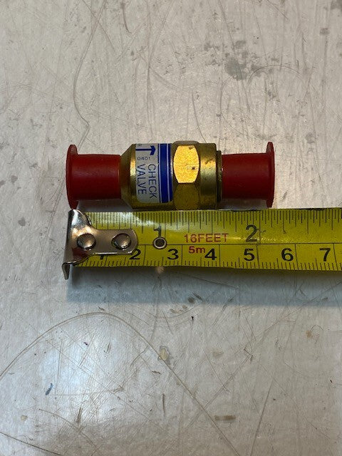 Check Valve 14-00181-00 | 2-1/8" L 11mm Thread 4mm ID 19mm OD