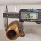 Mueller Valve Compression Cast Brass 1 | HM/JJ