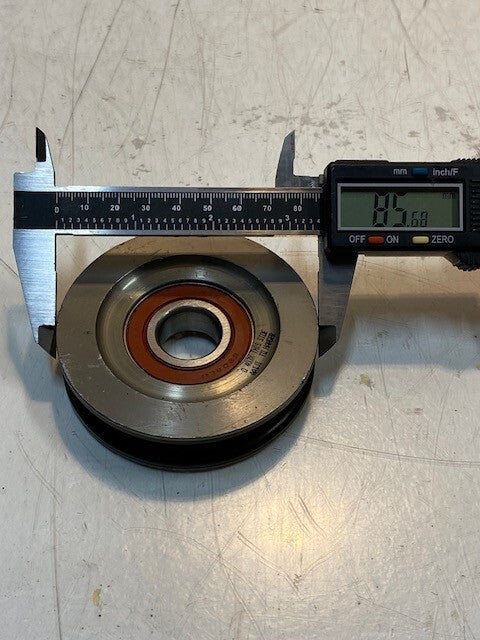 Aaiji Pulley Bearing D 403X 86mm OD 20mm Bore 20mm Thick 6204LU Insert Bearing