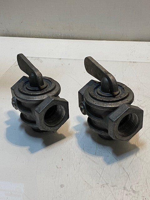 2 Qty of Full Port Aluminum Gas Valve Handles 500 Series 0.5 Psig Max (2 Qty)