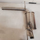 2 Quantity of Stainless Steel Back Exhaust for Honda Accord (2 Qty)