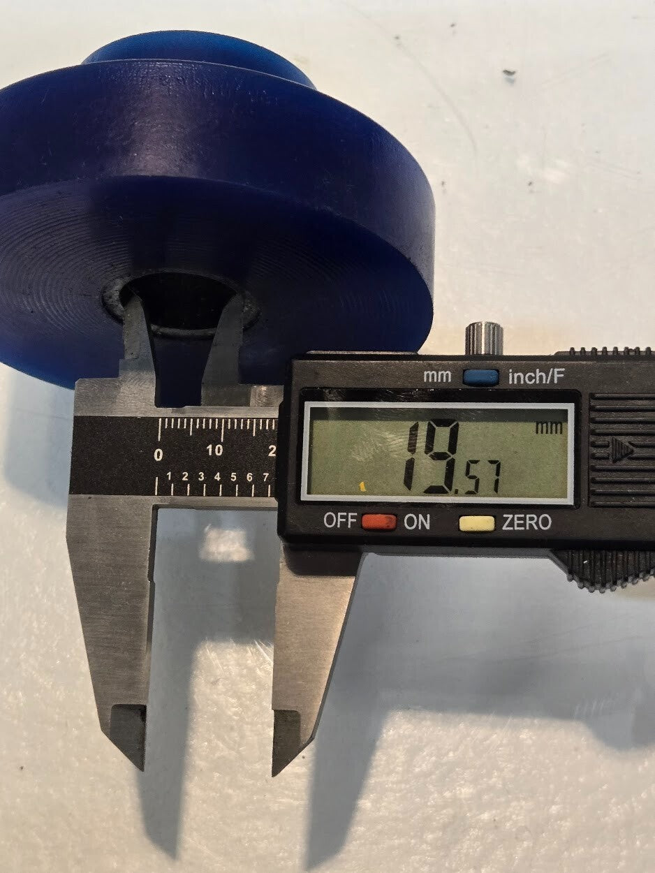 Atro PL1017 Motor Mount 3-1/8" Diameter 19.5mm Bore 1.5" Thickness