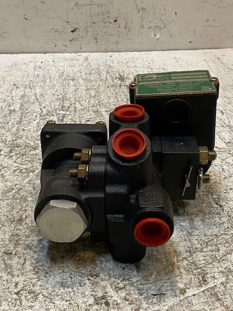 Graham-White Solenoid Valve 812-9-126 | 600-035 | 85-145 VDC 100-175 Psi