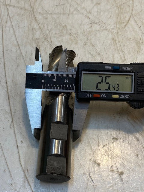 HSS M-42 1" Heavy Duty Roughing End Mill Hogging Cutter