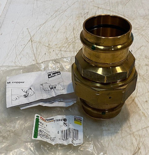 Viega Pro Press Ridgid  77692 | 2" Union C x C NSF-61 Pipe Fitting Adapter