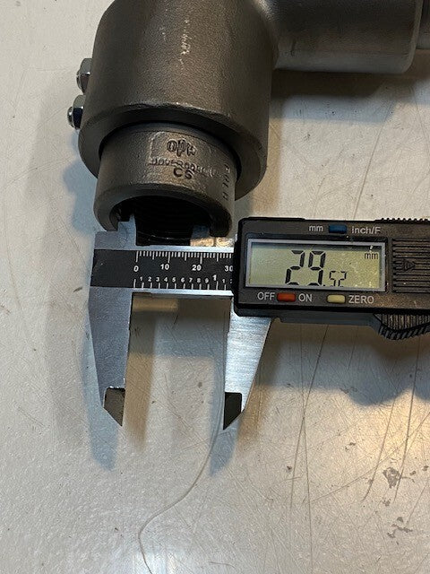 OPW Dover Core CS FOLB 90 Degree Pipe Elbow 30mm ID 5-1/2" W