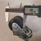 4 Quantity of Swivel Casters with Brake Dual 2" Wheel (4 Qty)