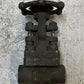 B-ELM | A105N | BFHD | 1/2 800 Forge Steel Rising Stem Gate Valve - USED