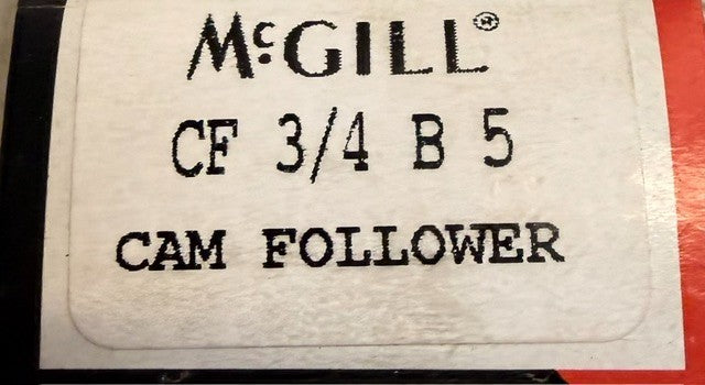 Box Of 10 McGill Cam Follower Bearings CF 3/4 B5 Roller Track Guide Bearing Set