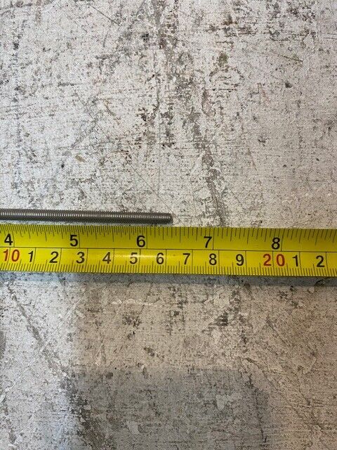 59 Qty of Continuous Thread Studs 6-3/8" Long 5mm Thick 5307012420845 (59 Qty)