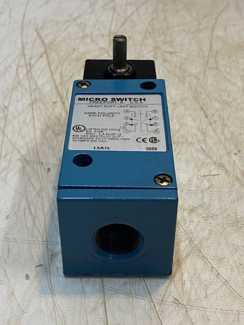 Honeywell Micro Switch Heavy Duty Limit Switch LSA7L for Actuator Type Roller