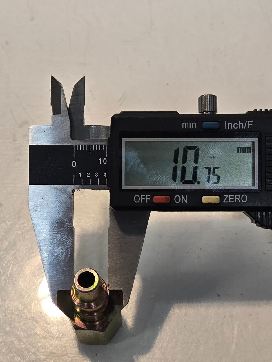 10 Quantity of Myers 54462 Quick Connect Adapters 1/4" x 1/4" FPT (10 Quantity)