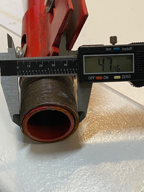 Sunex 6810 Pole for Support Stand 1,500 lbs Capacity 49-1/2" L 47mm Thread 29mm