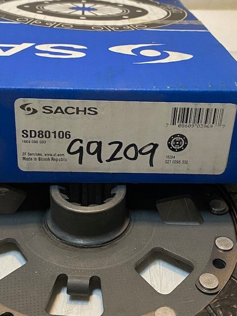Sachs SD80106 Clutch Friction Disc 1864098033 | 29mm Bore 9-3/8" Dia.