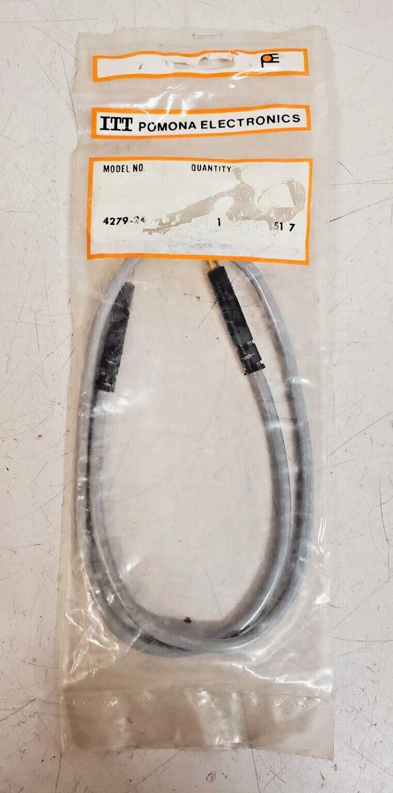 2 Qty. of ITT Pomona Electronics Cable Assy 4279-24 | 052764279-24 (2 Qty)