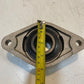 IPTCI 2-Bolt Flange Bearing FL208 | 38mm Bore 6-3/4" L 3-3/4" W 13mm Bolt Holes