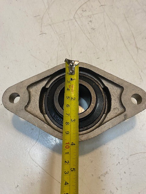 IPTCI 2-Bolt Flange Bearing FL208 | 38mm Bore 6-3/4" L 3-3/4" W 13mm Bolt Holes