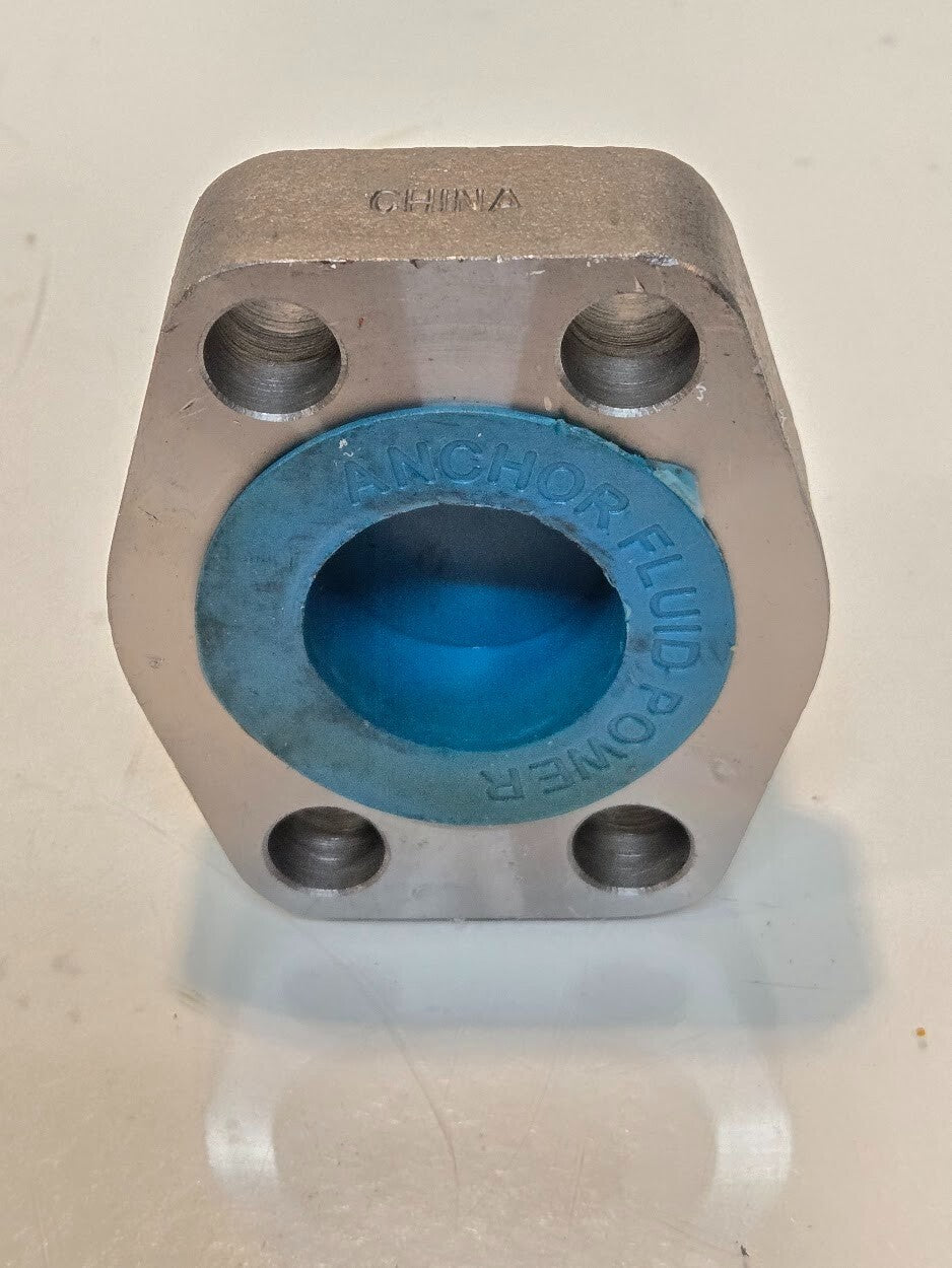 Anchor Fluid Power A-088 Flange with Bolts Lock Washers and O-Ring | 1-1/2" FNPT