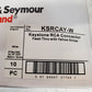 49 Qty of Pass & Seymour Keystone RCA Connector Feed-Thru KSRCAY-W (49 Qty)