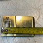5 Quantity of Golden Metal Extended Lip Strike Plates 3-3/4" x 2-1/4" (5 Qty)