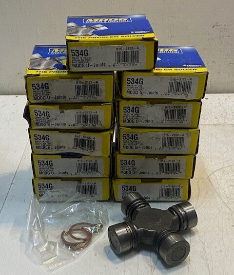 11 Quantity of MOOG U-Joints 534G | 015-2122-4 (11 Quantity)