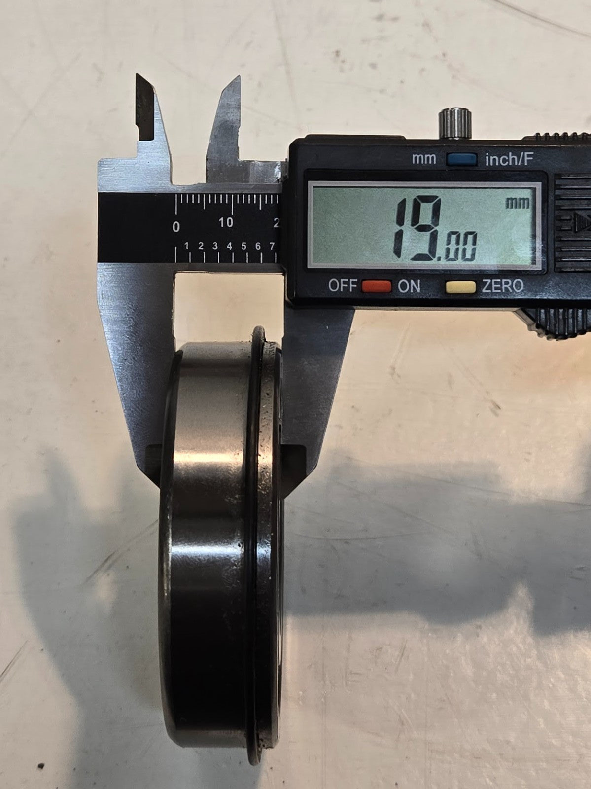 DTP Metal Shielded Ball Bearing 6306ZNR | 72 mm OD x 30 mm Bore x 19 mm Thick