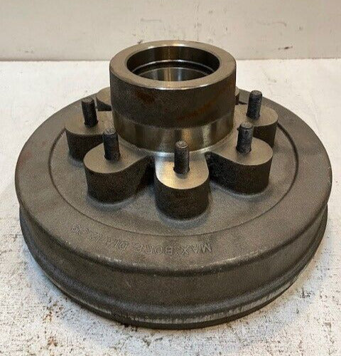 Trailer Hub & Brake Drum 89-865 8-Bolt 84mm Bore 12-3/4" Dia. 6-1/2" Tall