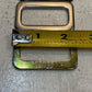 34 Qty of Metal Rectangle Buckle Rings 2-1/4"x1-3/8" Gold/Silver/Black (34 Qty)