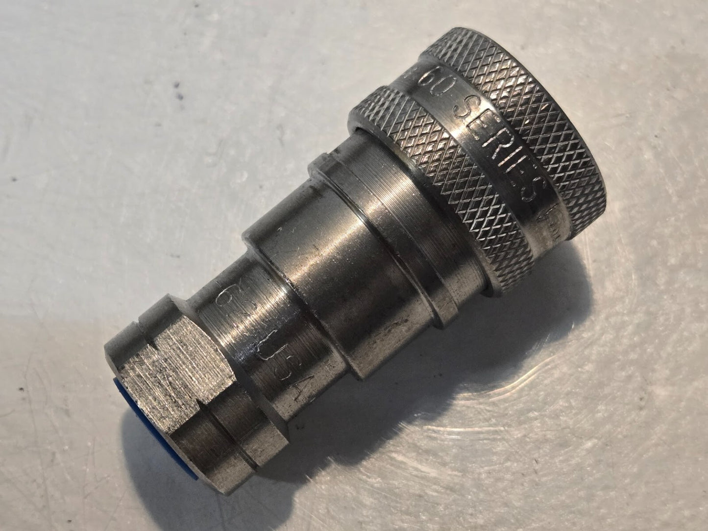 Parker 60 Series SH2-62 Stainless Steel Hydraulic Quick Disconnect Fitting 1/4"
