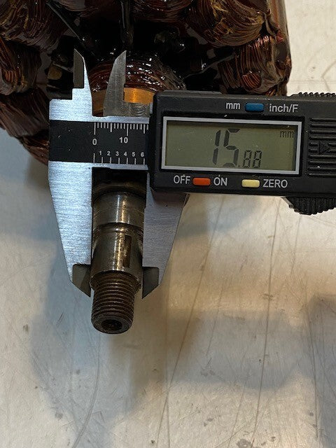 Actuator Motor Rotor Generator 12" L 4-3/4" OD 19mm Thread 13mm Thread